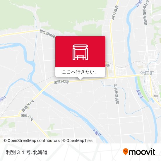 利別３１号地図