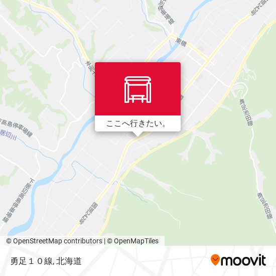勇足１０線地図