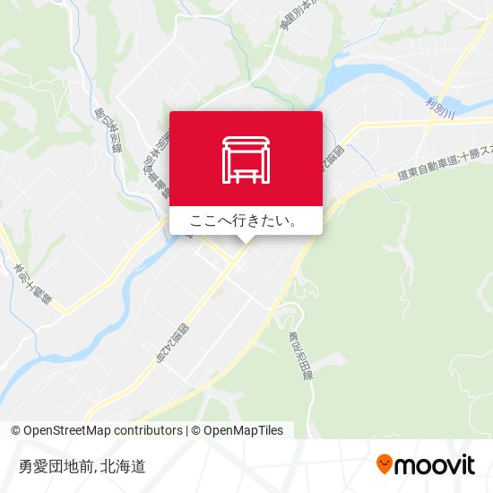 勇愛団地前地図