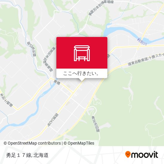 勇足１７線地図