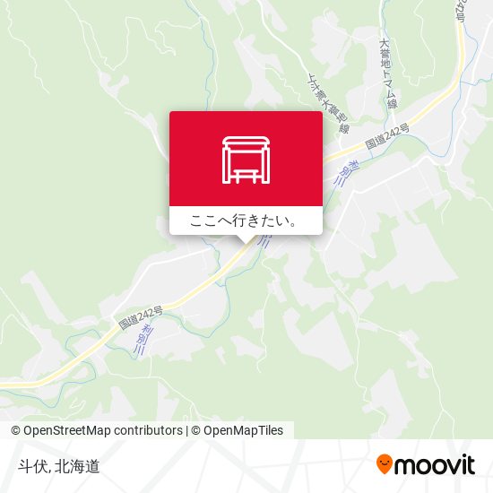 斗伏地図