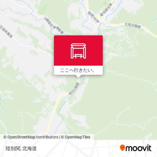 陸別関地図