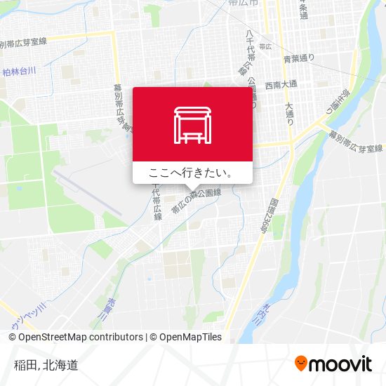 稲田地図