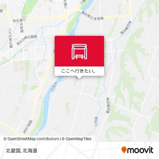 北愛国地図