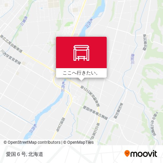 愛国６号地図