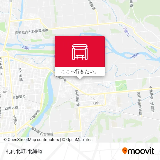 札内北町地図