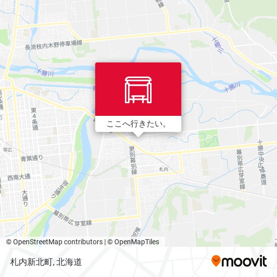札内新北町地図