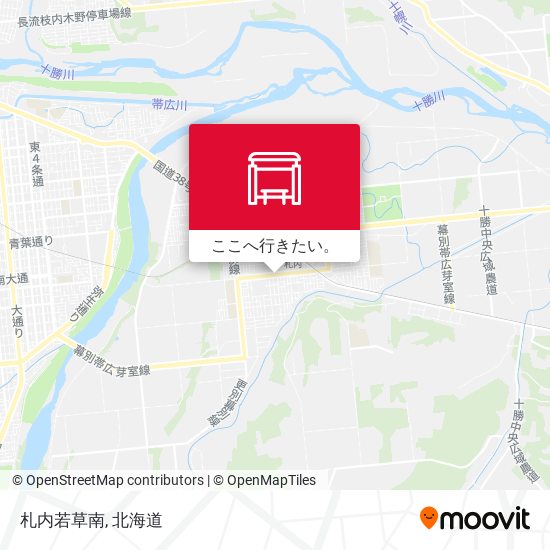 札内若草南地図