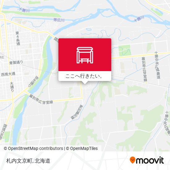 札内文京町地図
