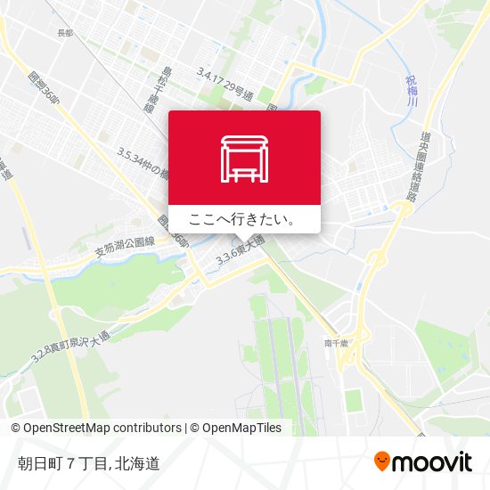 朝日町７丁目地図