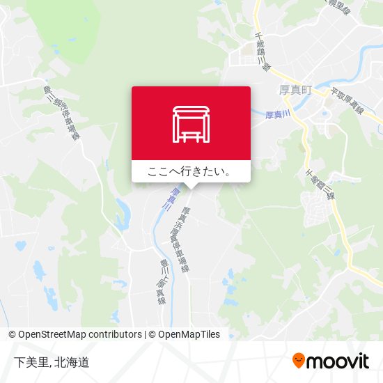 下美里地図