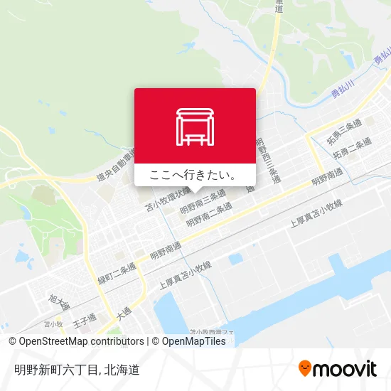 明野新町六丁目地図