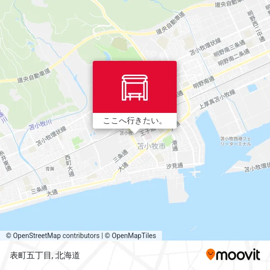 表町五丁目地図
