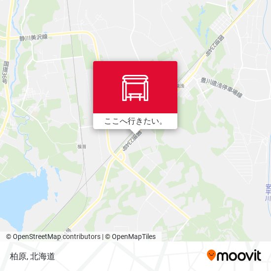 柏原地図