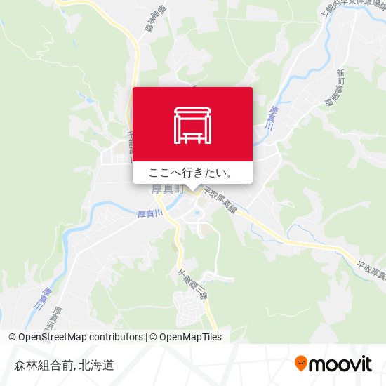 森林組合前地図