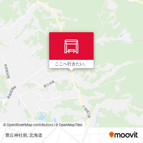 豊丘神社前地図
