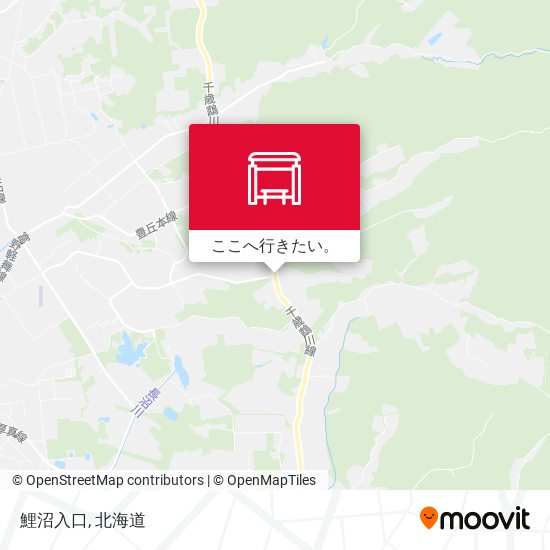 鯉沼入口地図