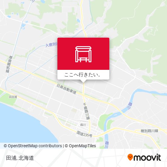 田浦地図