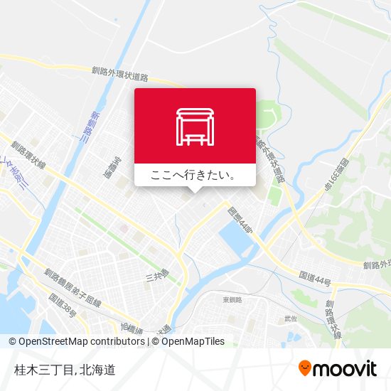 桂木三丁目地図