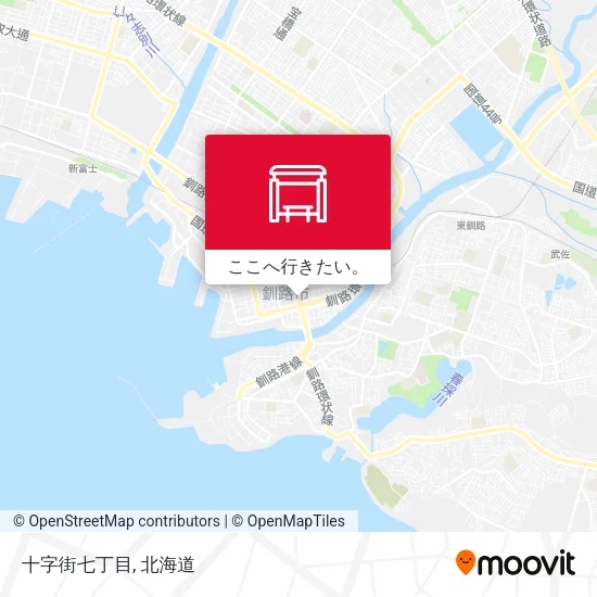 十字街七丁目地図