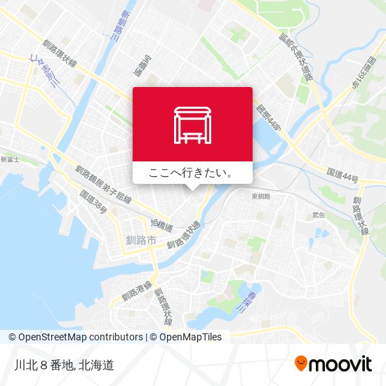 川北８番地地図