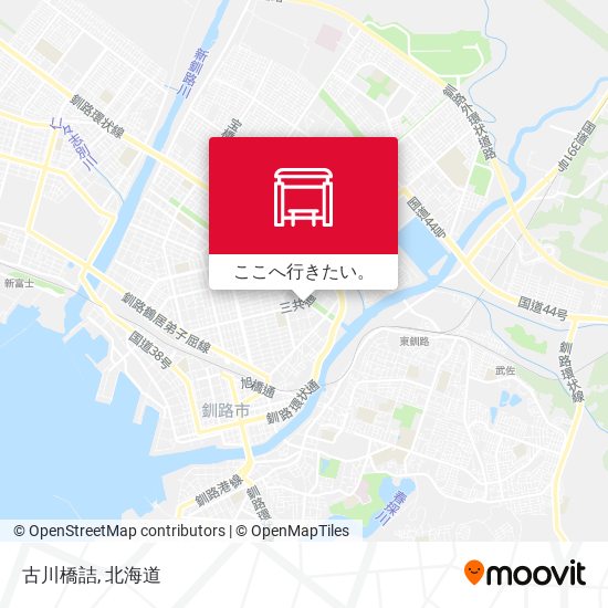 古川橋詰地図