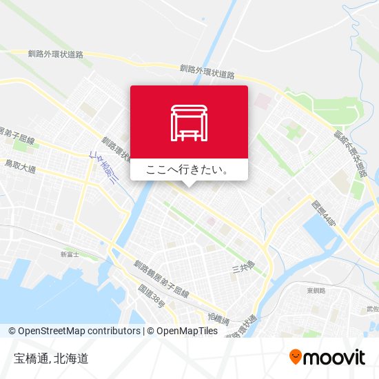 宝橋通地図