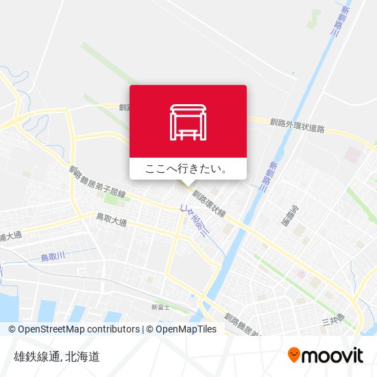 雄鉄線通地図