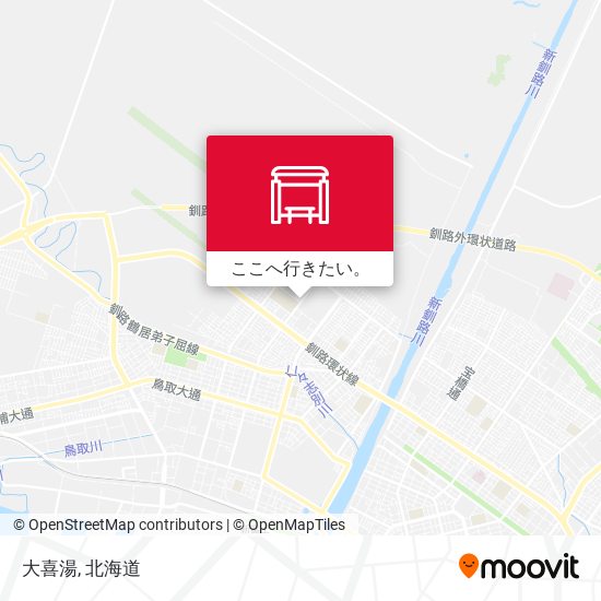大喜湯地図