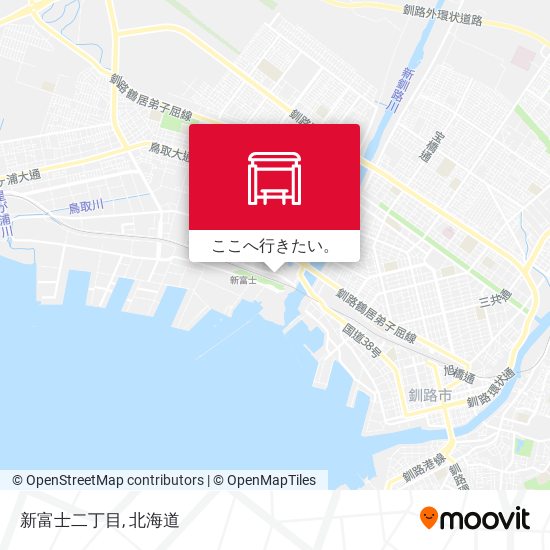 新富士二丁目地図