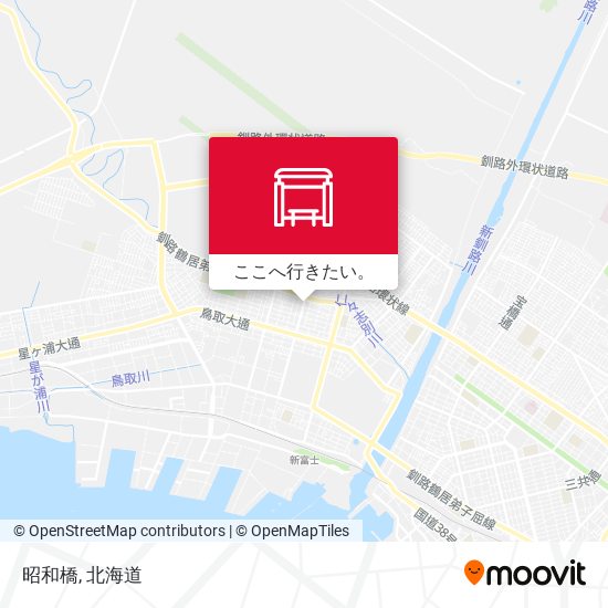 昭和橋地図