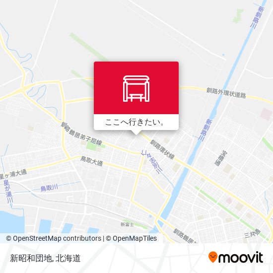 新昭和団地地図