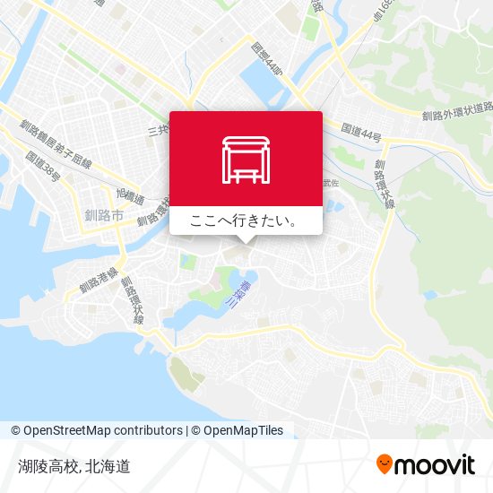 湖陵高校地図