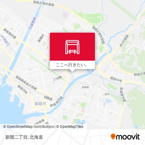 新開二丁目地図