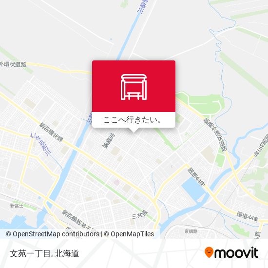 文苑一丁目地図