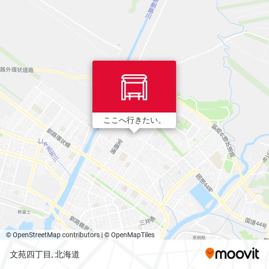 文苑四丁目地図