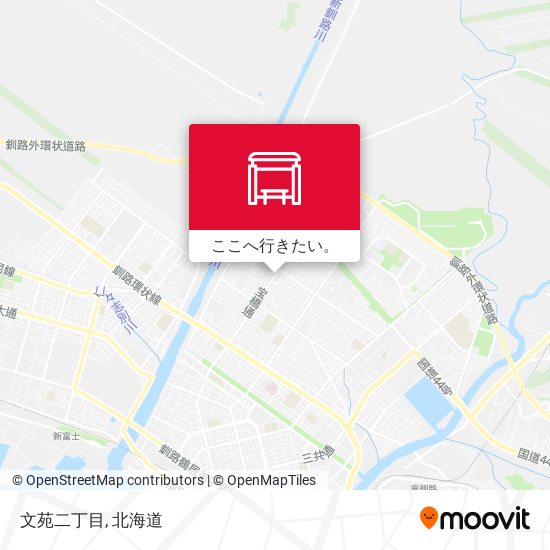 文苑二丁目地図