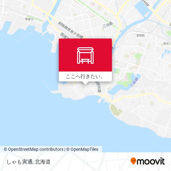 しゃも寅通地図