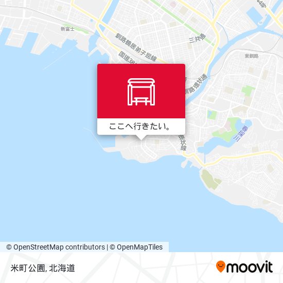 米町公園地図