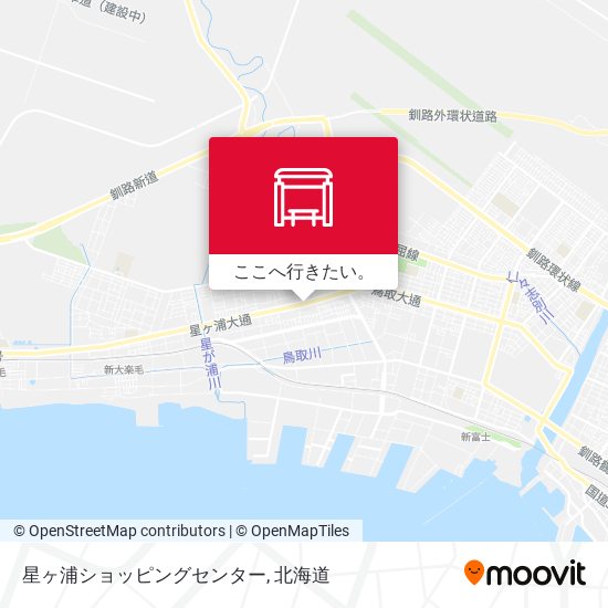 星ヶ浦ショッピングセンター地図