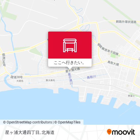 星ヶ浦大通四丁目地図