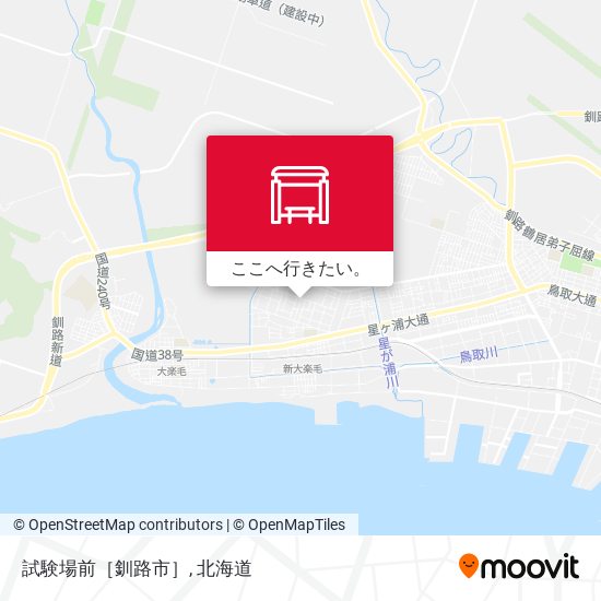 試験場前［釧路市］地図