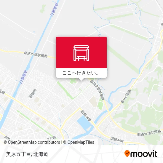 美原五丁目地図