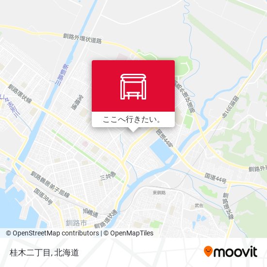 桂木二丁目地図