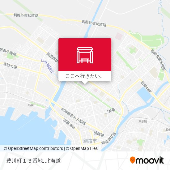 豊川町１３番地地図