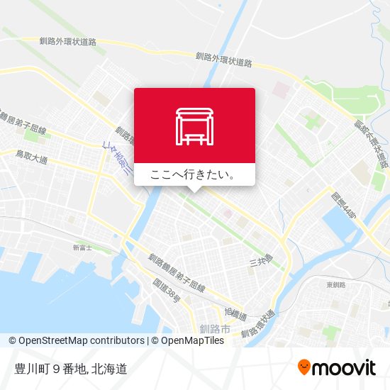 豊川町９番地地図