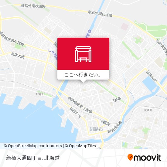 新橋大通四丁目地図