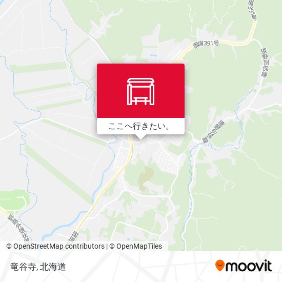 竜谷寺地図