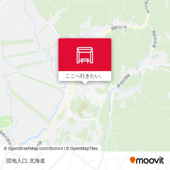 団地入口地図