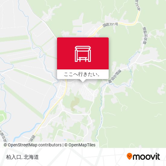 柏入口地図